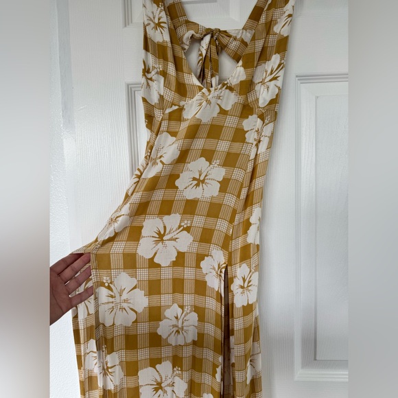 acacia swimwear Dresses & Skirts - Benoa Swim Honey Palaka Long Maile Dress